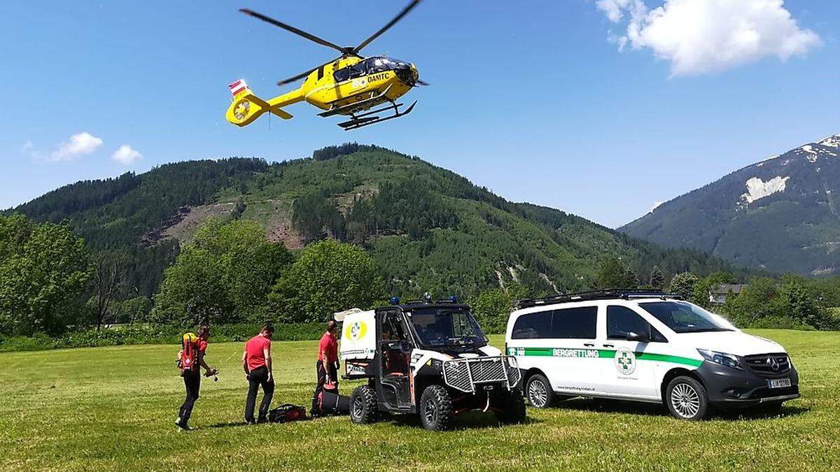 Hubschrauber im Einsatz