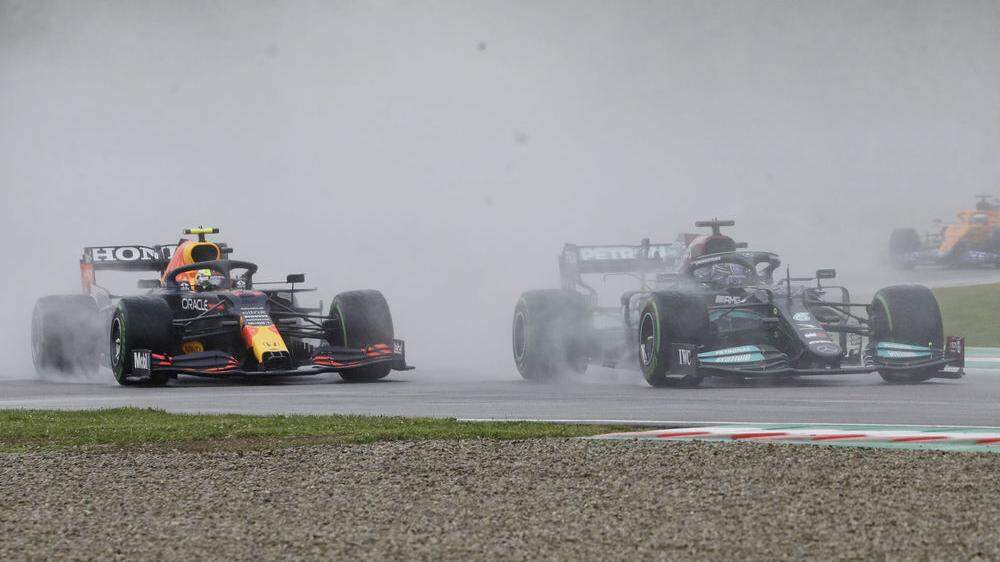 Das Duell zwischen Max Verstappen (links) und Lewis Hamilton ist gut für die Quote.