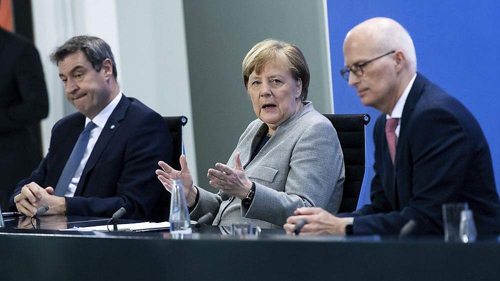 In Deutschland soll es einige Lockerungen geben, erklärte Kanzlerin Angela Merkel