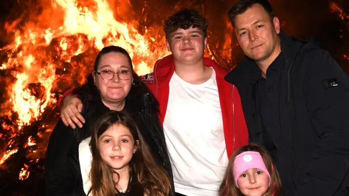 Eine tolle Stimmung beim Osterhaufen