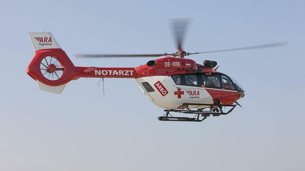 Symbolfoto: Der Schwerstverletzte wurde mit dem RK 1 ins Klinikum Klagenfurt geflogen