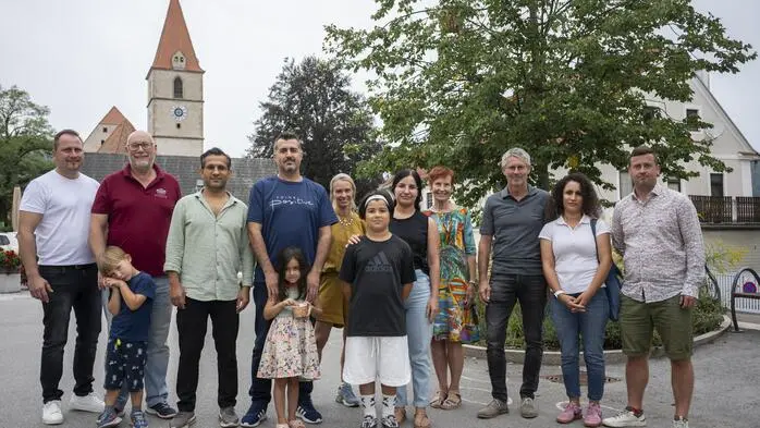 Alle halten zusammen, damit Familie Yabas in Semriach bleiben kann