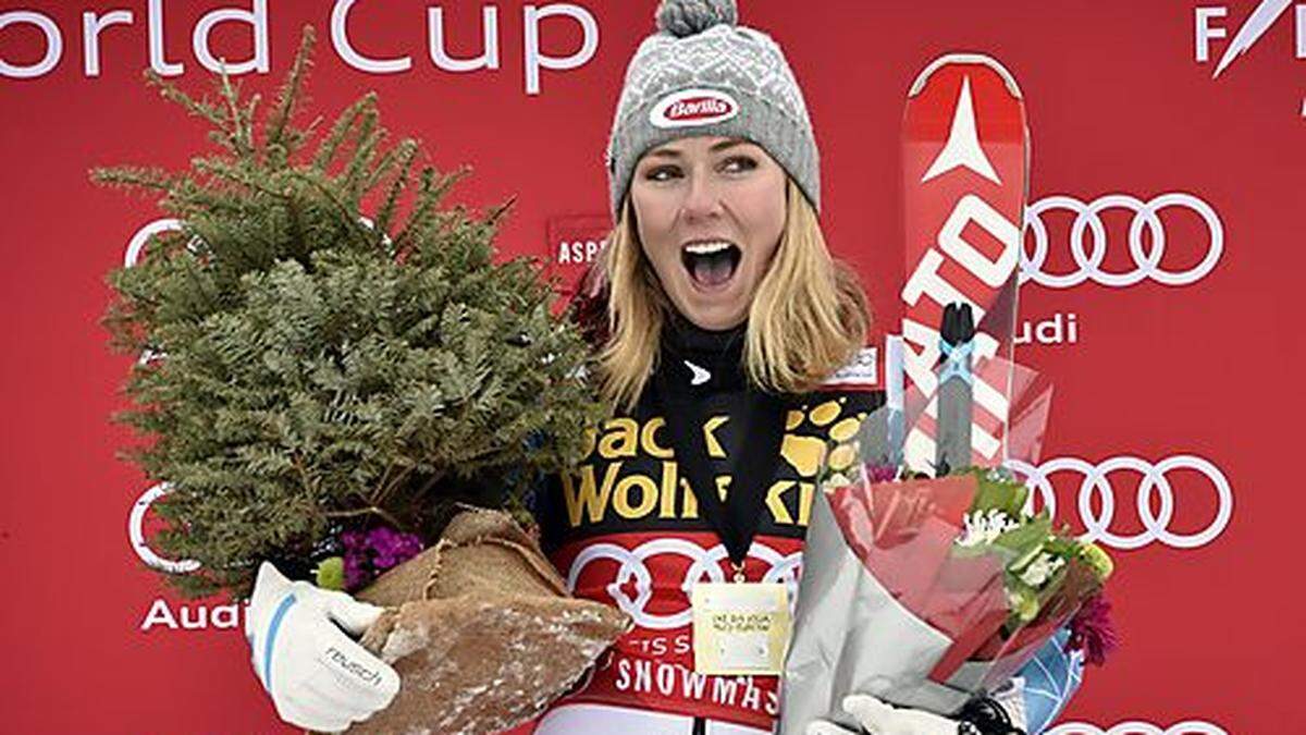 Mikaela Shiffrin fährt zur Zeit in einer eigenen Liga