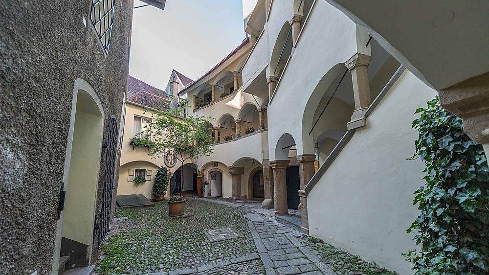 Das Grazer Zentrum ist voll von herrlichen, historischen Innenhöfen