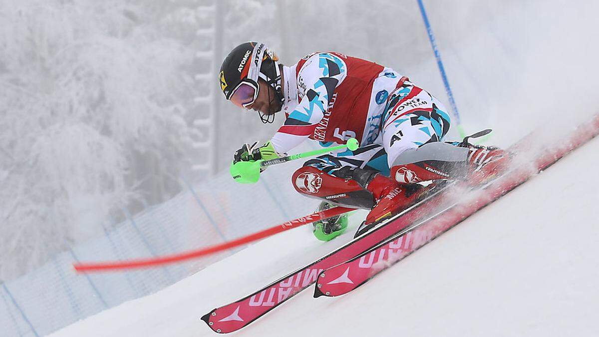 Marcel Hirscher triumphierte in Levi