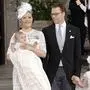 Victoria und Daniel von Schweden mit ihren Kindern