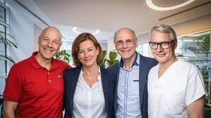 Erich Schaflinger, Iris Wunder, Franz Hohensinner und Roland Naglis