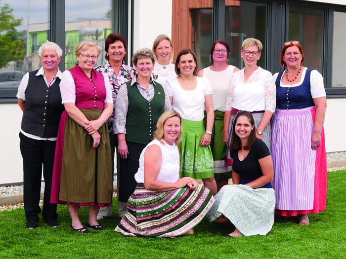 Die Bäuerinnen des Bezirks Deutschlandsberg tischen auf