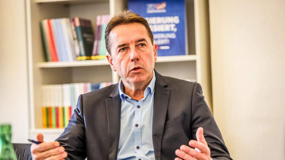 Erwin Angerer ist seit 2021 Chef der Kärntner FPÖ | Erwin Angerer ist seit 2021 Chef der Kärntner FPÖ