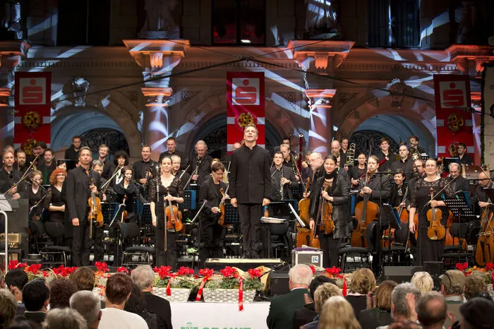Das Grazer Philharmonische Orchester war groß in Form.