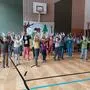 Die Kinder waren mit vollen Einsatz bei der Sache