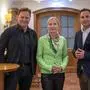 Patrick Ortlieb, Roswitha Stadlober und Christian Scherer - die neue Führungsspitze des ÖSV.