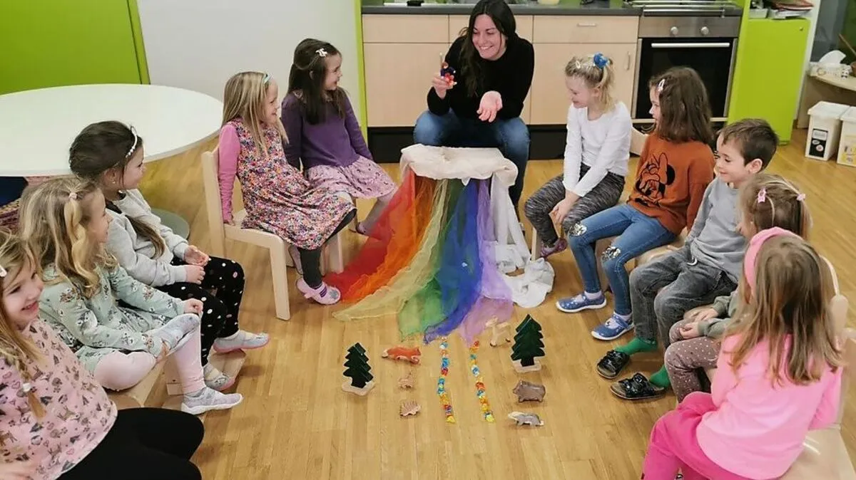 Michelle Kagers Kindergartengruppe war maßgeblich an der Entwicklung des Buches beteiligt