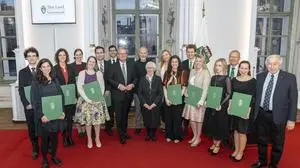 15 Preisträger durften sich über die Auszeichnung freuen