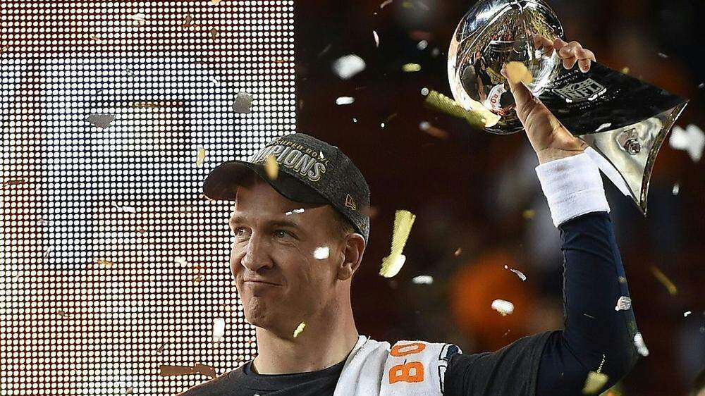 Peyton Manning verkündete seinen Rücktritt
