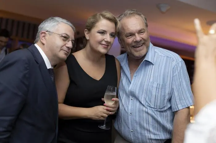 Gabriela Scherer und Michael Volle