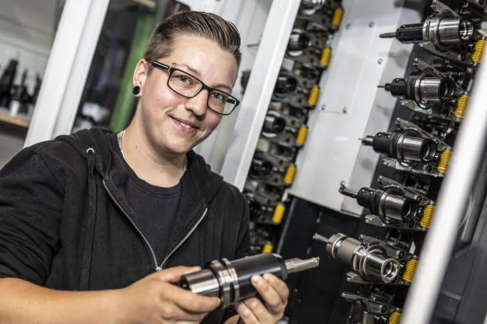 Daniela Rechberger (30) hat sich im zweiten Bildungsweg für eine Lehre bei Kostwein entschieden.