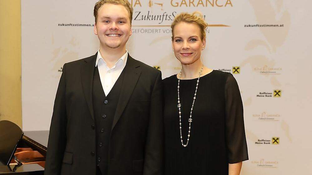 Alexander Grassauer mit Elina Garanca