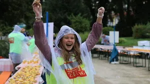 Volle Unterstützung für die Läufer