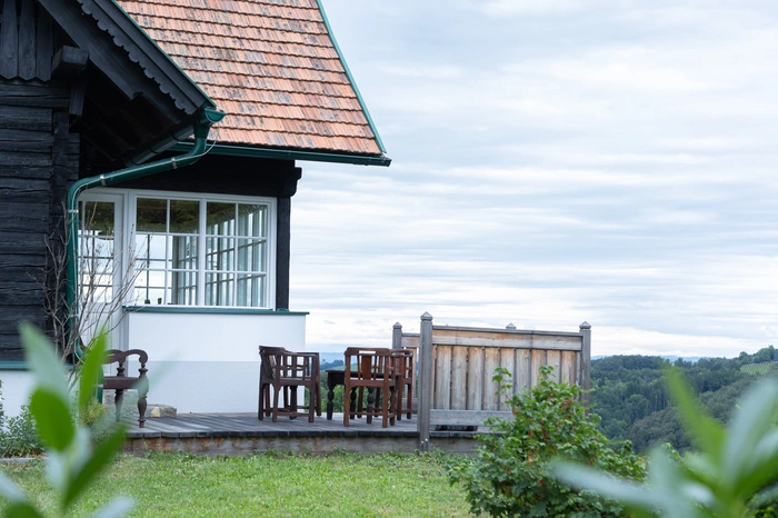 Qual der Wahl: Die Aussicht lässt sich aber auch von der Terrasse des Hauses genießen.