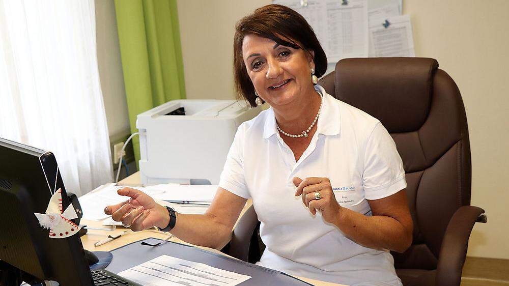 Gabriela Andre-Tschinkel will das Krankenhaus Waiern noch weiter stärken