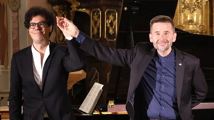 Sascha El Mouissi und Daniel Johannsen