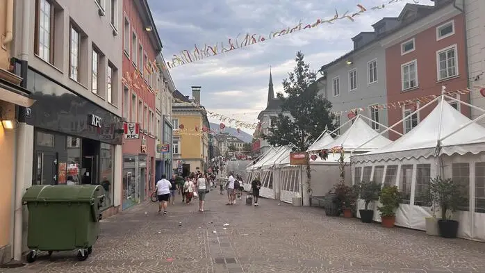 Das Kirchtagsgelände wurde komplett geräumt