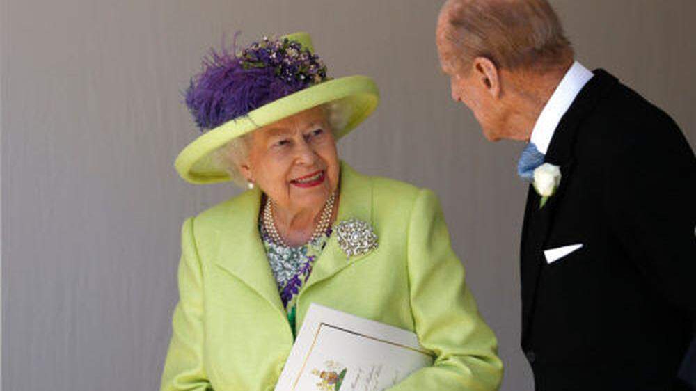 Queen Elizabeth mit Prinzgemahl Philipp