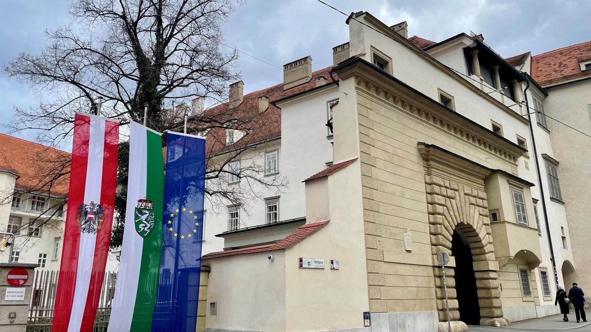 Die Grazer Burg: Sitz der Landesregierung