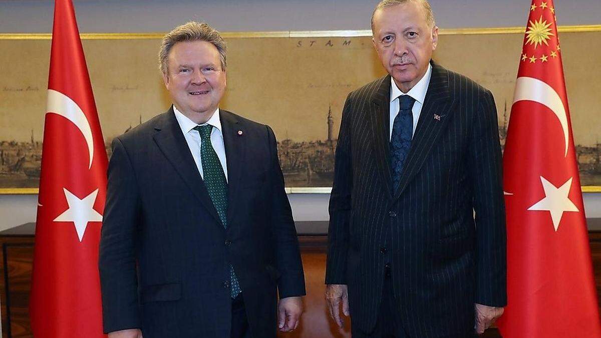 Wiens Bürgermeister Ludwig und der türkische Präsident Erdoğan