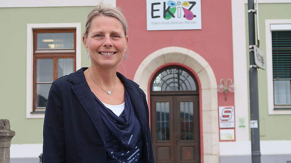 Sabine Ellmeier leitet das Ekiz Mürztal in St. Barbara-Mitterdorf