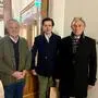 Manfred Tement, Armin Tement und ihr Rechtsanwalt Georg Seebacher  (v. l.)