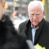 Frank Stronach, Anfang Februar, vor Gericht in Toronto