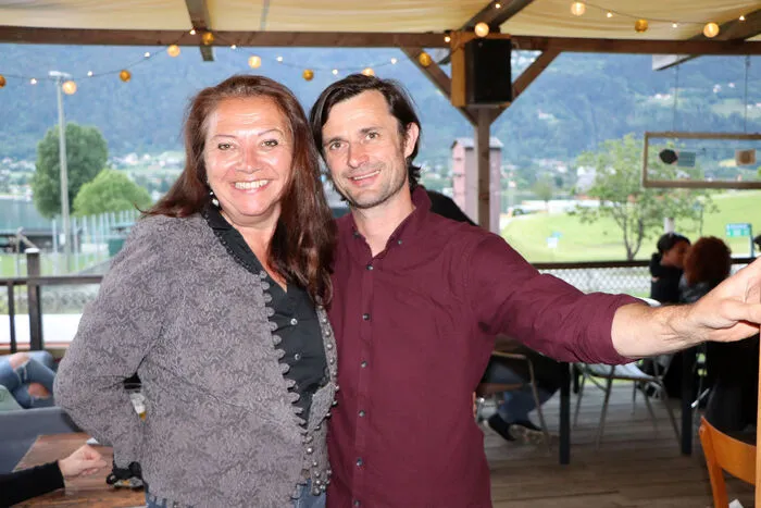 Sabine Dorner vom "Hotel Post" in Ossiach feierte ihren 52-er Geburtstag beim Freiluftwirt!