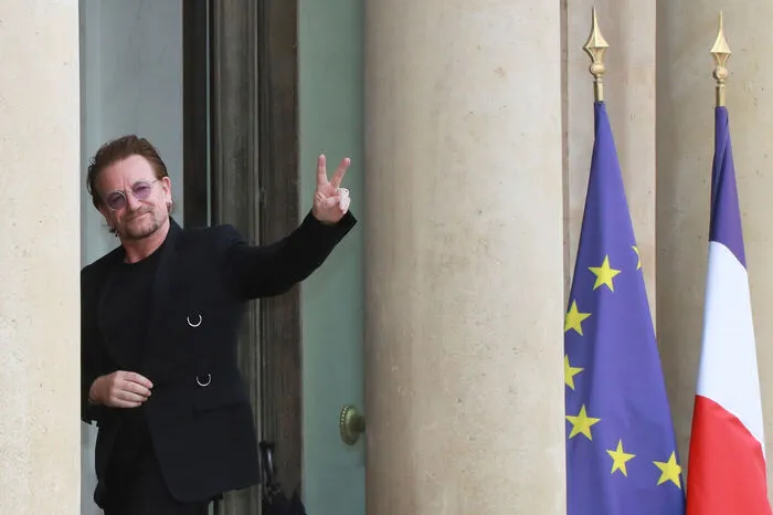 und am Montag U2-Sänger Bono empfangen.