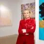 Sharon Stone zeigt ihre 
19 Gemälde noch bis 
20. Februar in der C. Parker Gallery in Greenwich/Connecticut