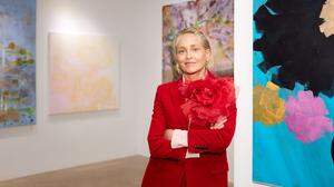 Sharon Stone zeigt ihre 
19 Gemälde noch bis 
20. Februar in der C. Parker Gallery in Greenwich/Connecticut