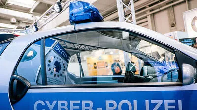 Cyberpolizei auf der IT-Messe CeBIT