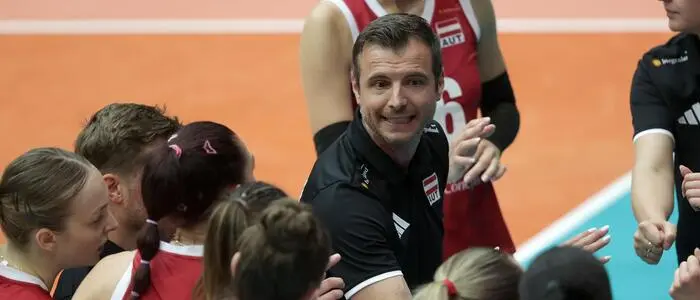 Teamchef Roland Schwab wirkt seit 2013 an der Entwicklung des Frauen-Volleyballs in Österreich mit