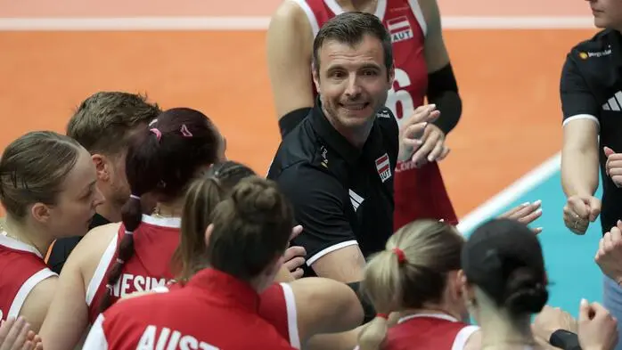 Teamchef Roland Schwab wirkt seit 2013 an der Entwicklung des Frauen-Volleyballs in Österreich mit