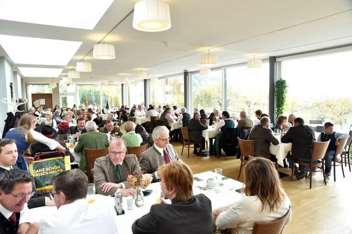 Gefeiert wurde im Stift St. Georgen.