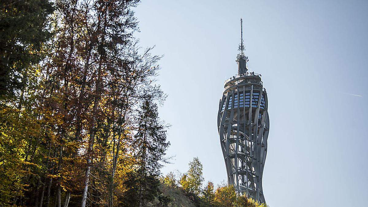 Der Pyramidenkogel ist der höchste Punkt auf dem Gipfel