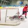 VIENNA,AUSTRIA,04.APR.25 - ICE HOCKEY - OEEHV test match, men. Austria vs Latvia. Image shows Benjamin Lanzinger (AUT).
Photo: GEPA pictures/ Edgar Eisner