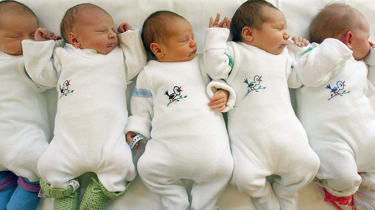 Kindersegen in Kärntens Geburtenstationen - Symbolfoto