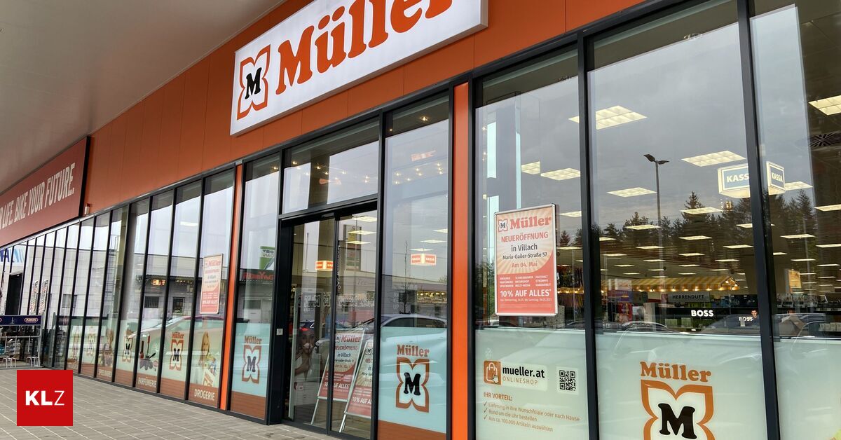 Villach: Neue Müller-Filiale eröffnet diese Woche