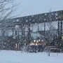 Schneefall in Villach