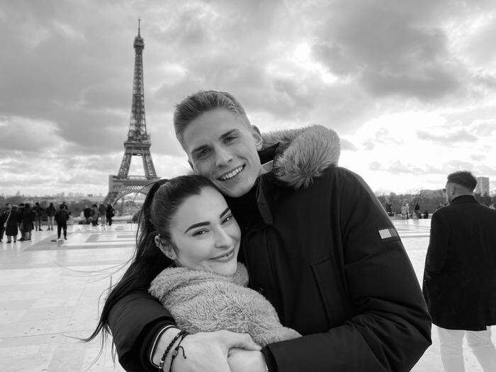 Tessa und Leon in Paris
