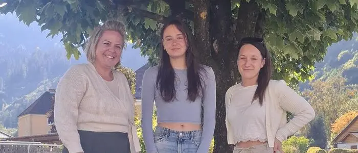 Das Triebener Kinderfreunde-Team: Kassierin Isabella Forstner, Vorsitzende Anna Feierl und Schriftführerin Kristina Prentner (v.l.n.r.)