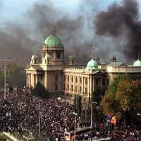 Vor 25 Jahren stürmten Demonstranten das Parlament in Belgrad