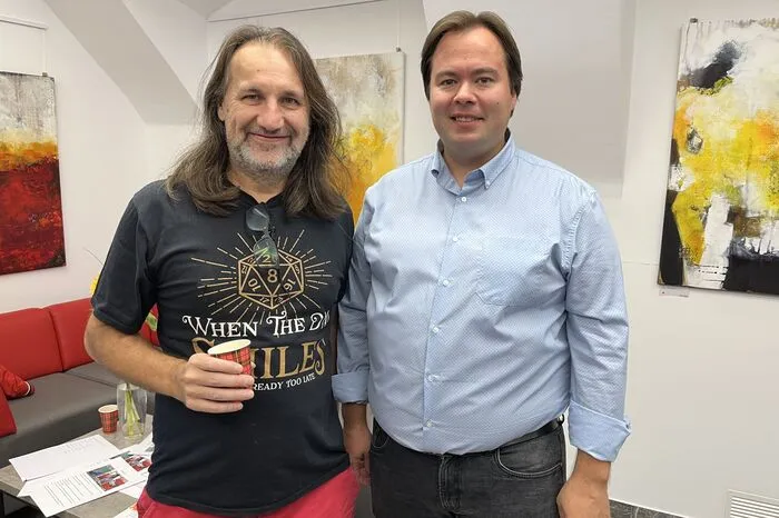 ... der Feldbacher Filmemacher Oliver Haas sowie SPÖ-Vizebürgermeister Robert Trummer.